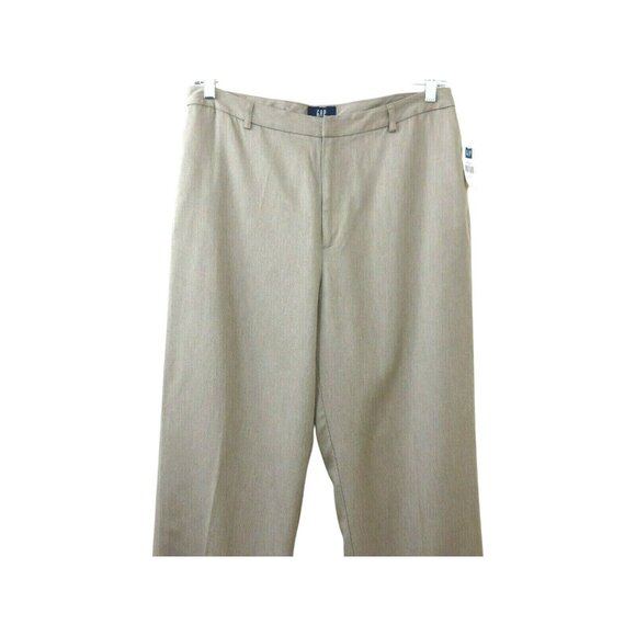 Gap Womens Beige Dress Pants Size 14 Classic Fit Lightweight Fabric - Picture 5 of 11